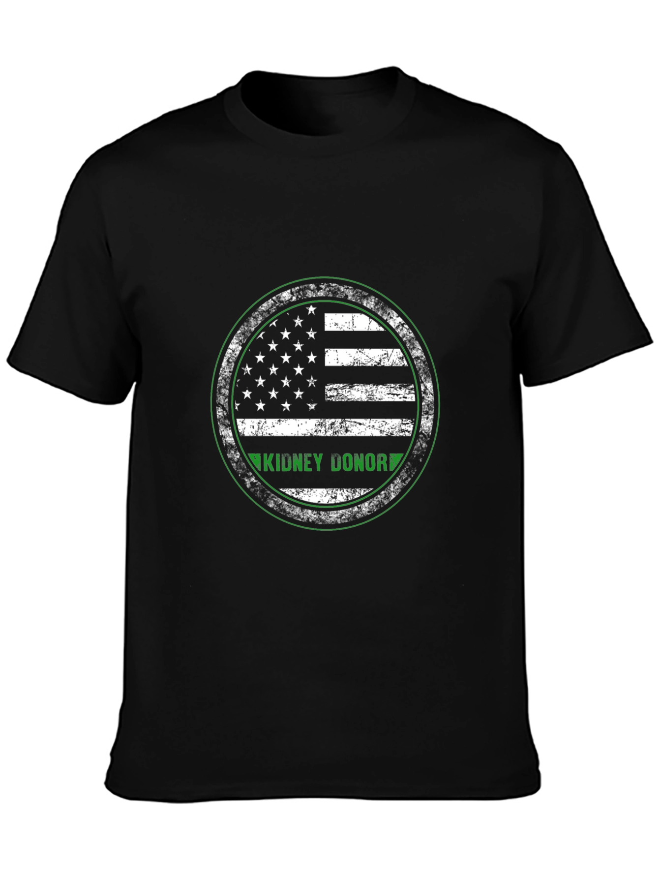 Kidney Donor T-Shirt American Flag