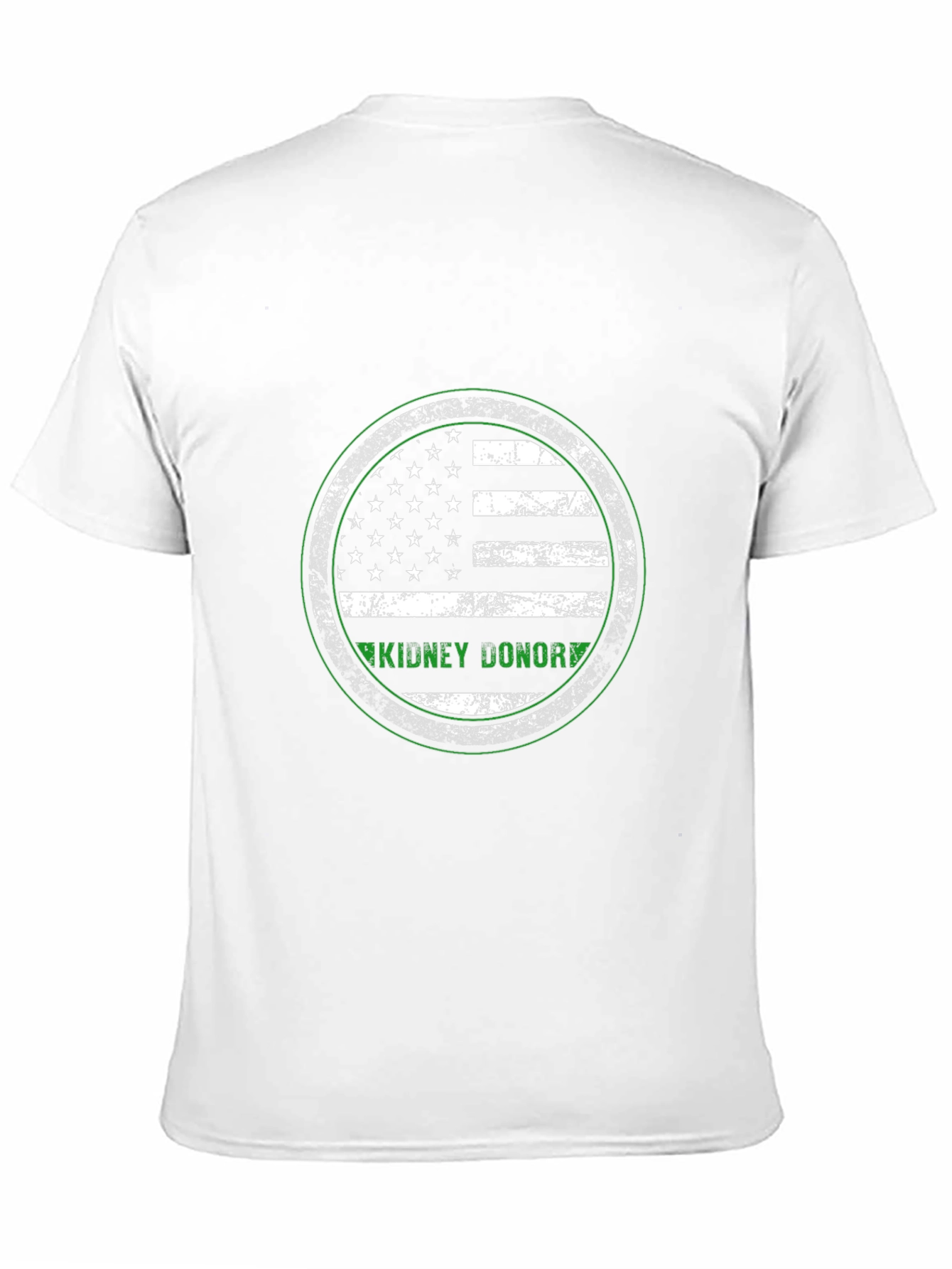 Kidney Donor T-Shirt American Flag