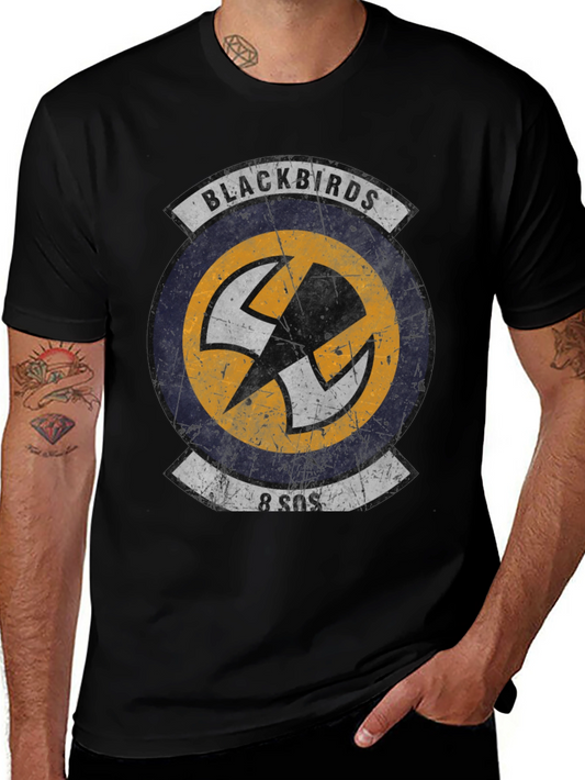 Blackbirds 8 SOS Graphic Tee - Vintage Style