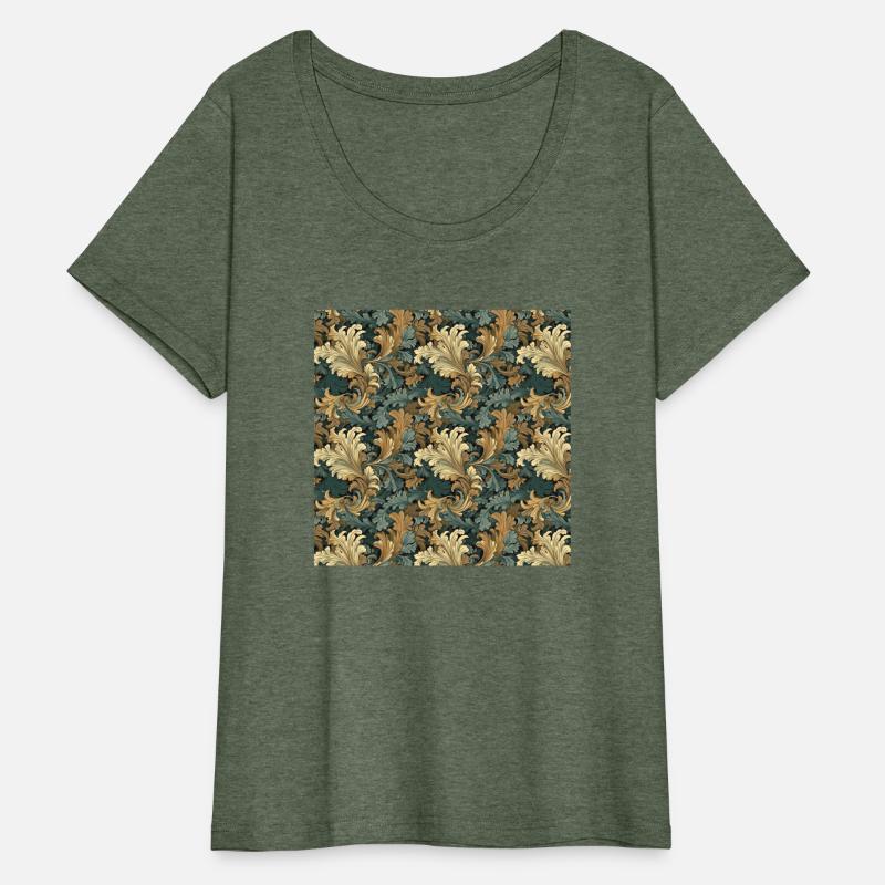 Leaves Seamless Pattern Leaf Foliage Nature Print