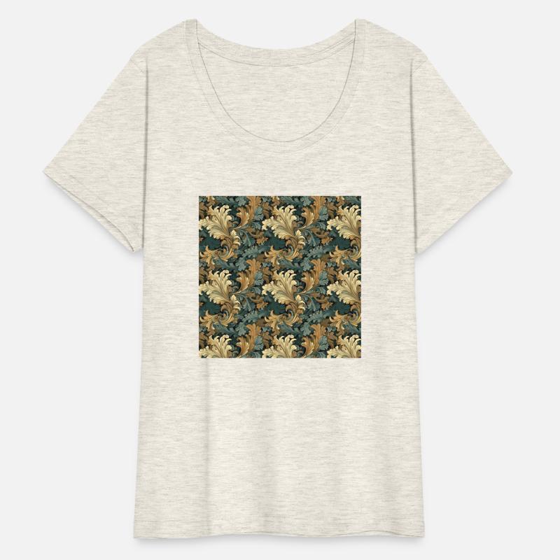 Leaves Seamless Pattern Leaf Foliage Nature Print