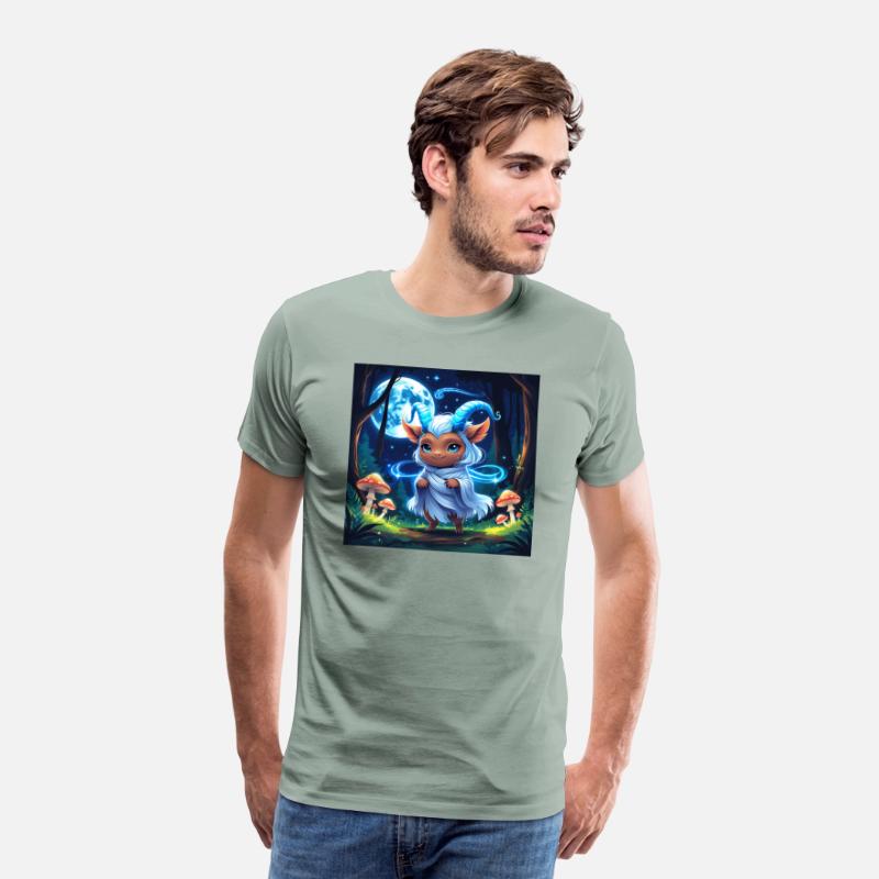 legendary animals The blue devil in the forest