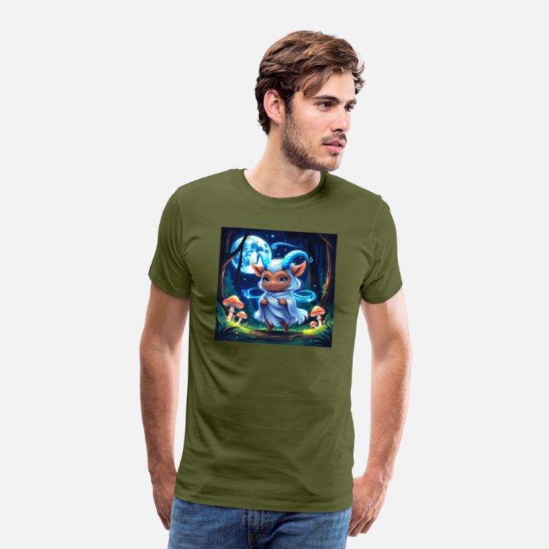 legendary animals The blue devil in the forest
