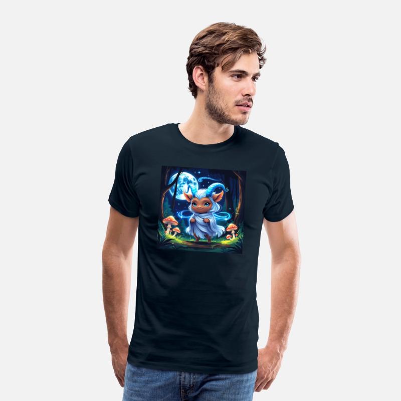 legendary animals The blue devil in the forest
