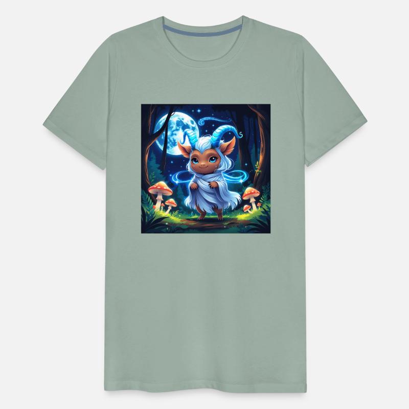legendary animals The blue devil in the forest