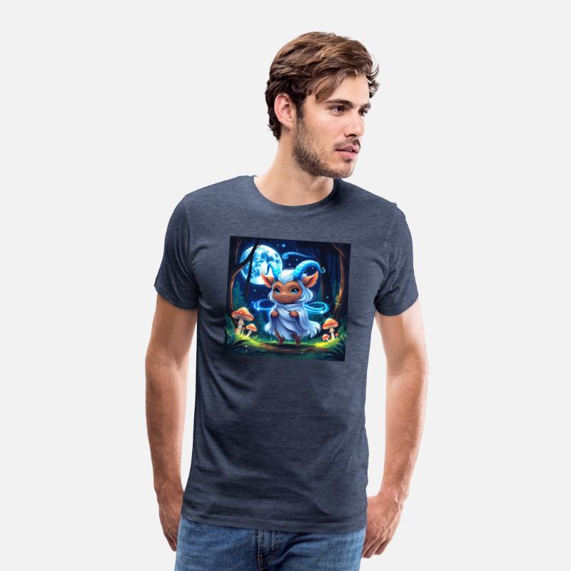 legendary animals The blue devil in the forest