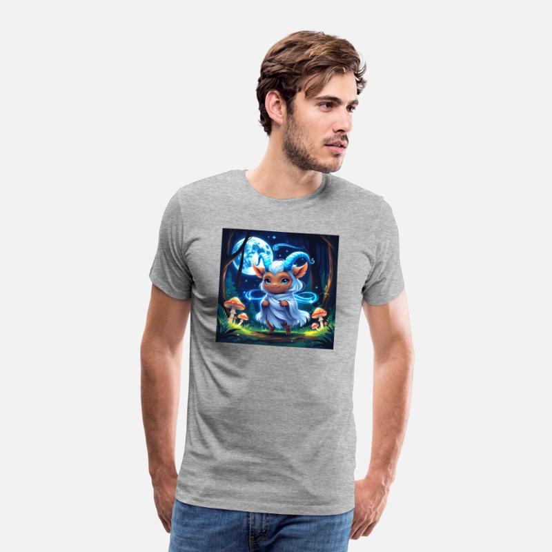legendary animals The blue devil in the forest