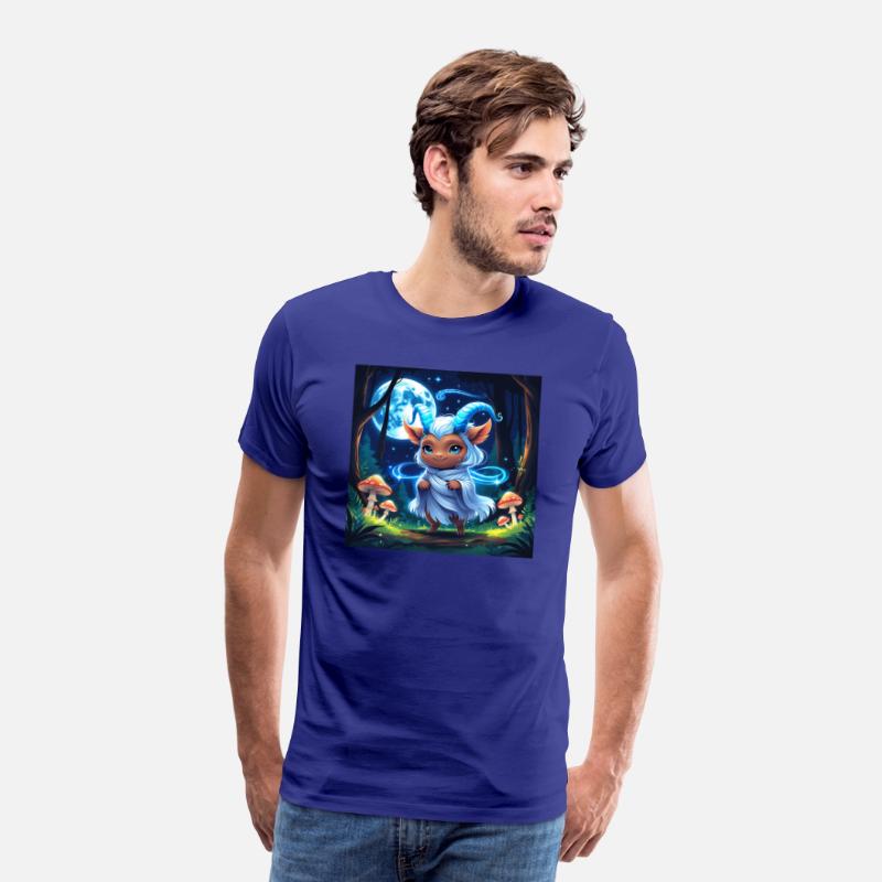 legendary animals The blue devil in the forest