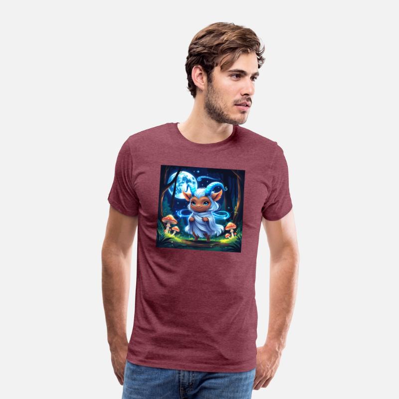 legendary animals The blue devil in the forest