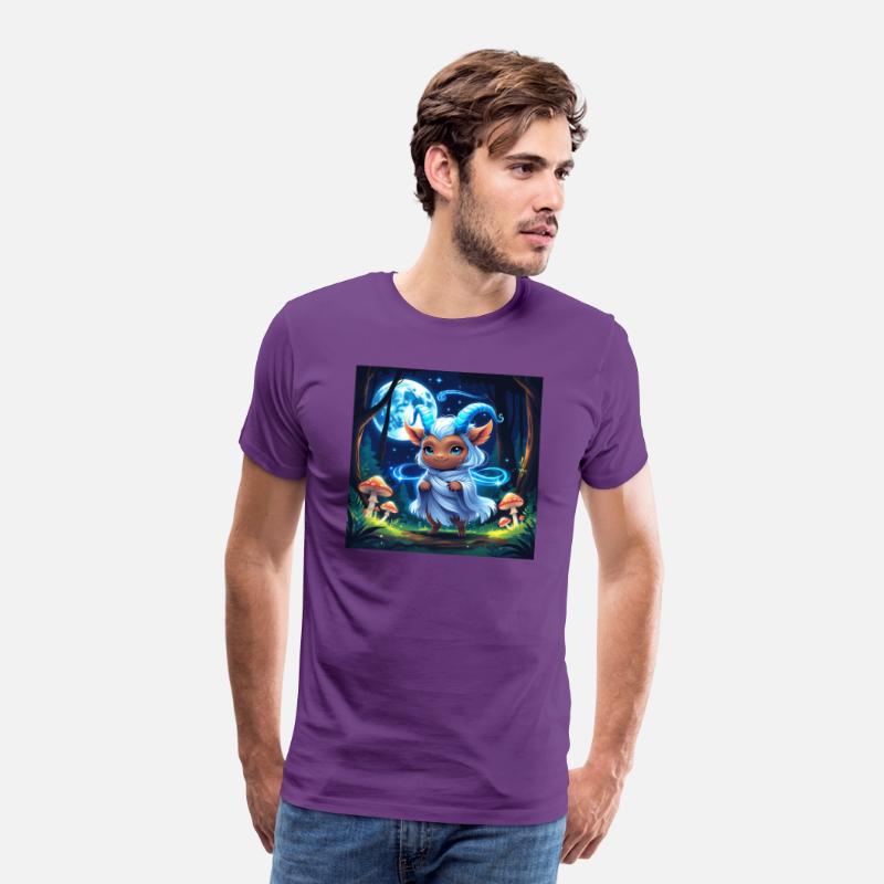 legendary animals The blue devil in the forest