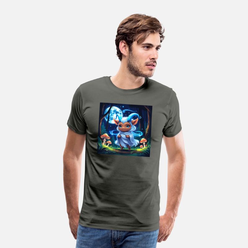 legendary animals The blue devil in the forest
