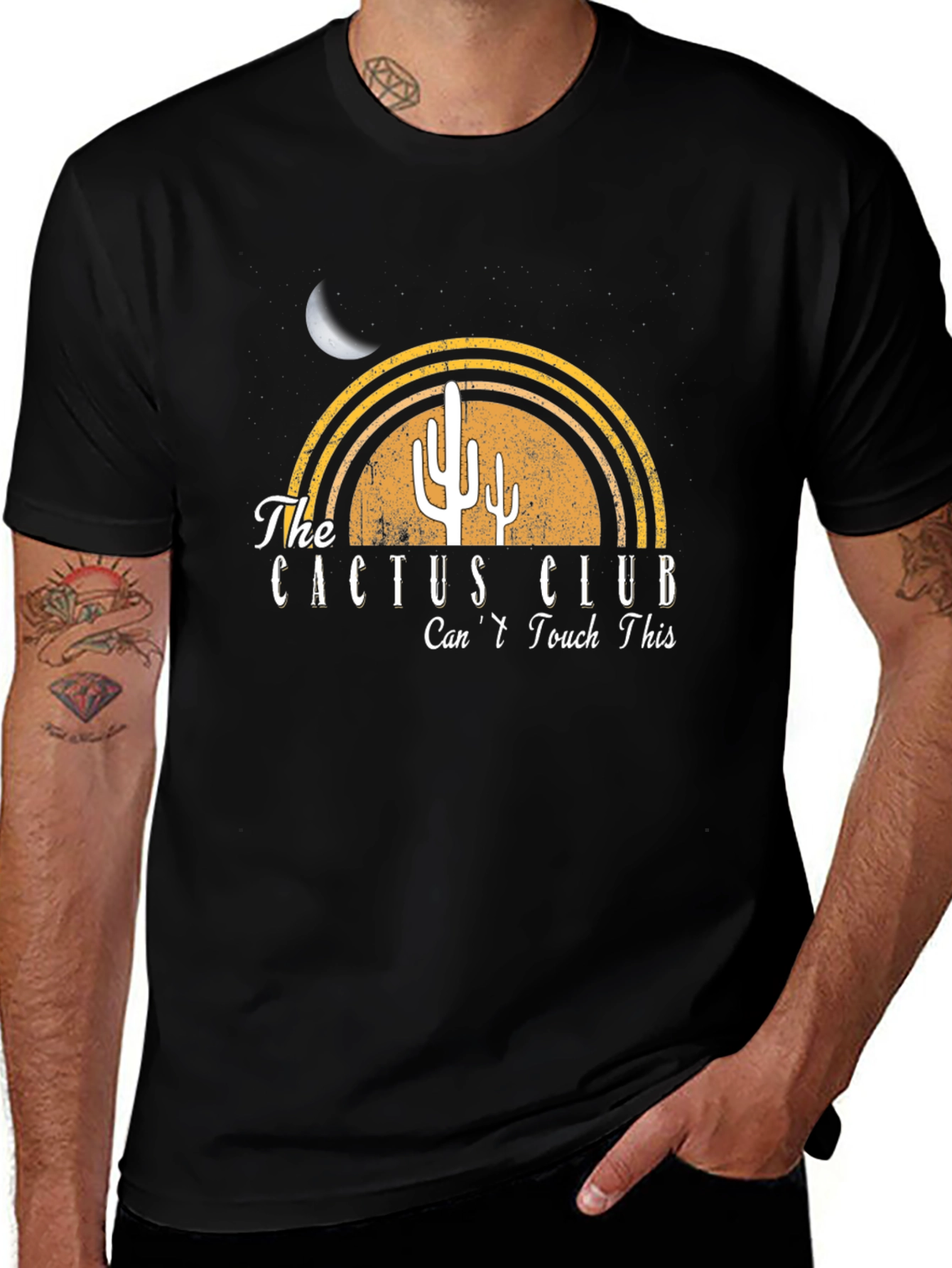 Cactus Club Graphic Tee - Cant Touch This
