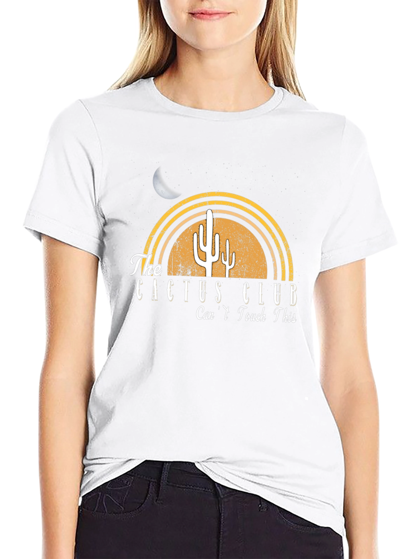 Cactus Club Graphic Tee - Cant Touch This