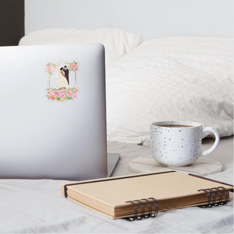 Let's Get Married - Newlywed, Bride & Groom Design