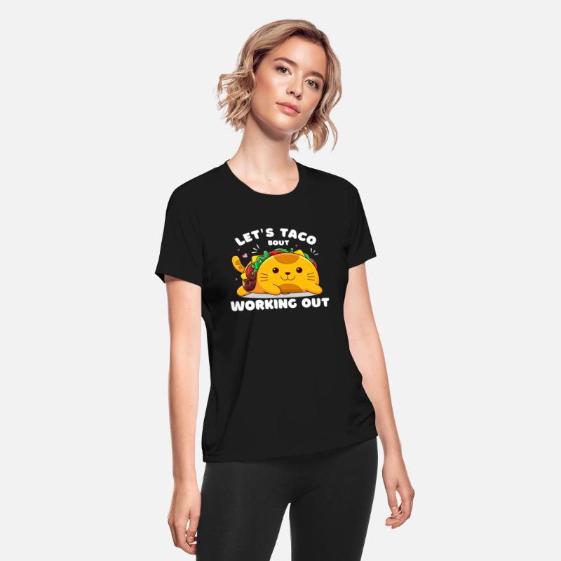 Let's taco bout working out t-shirt