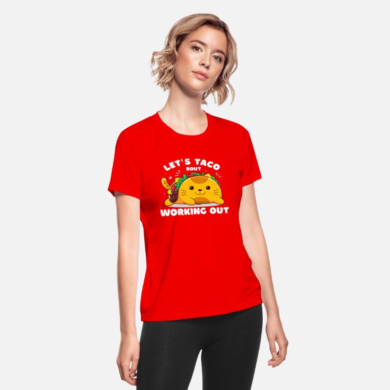 Let's taco bout working out t-shirt