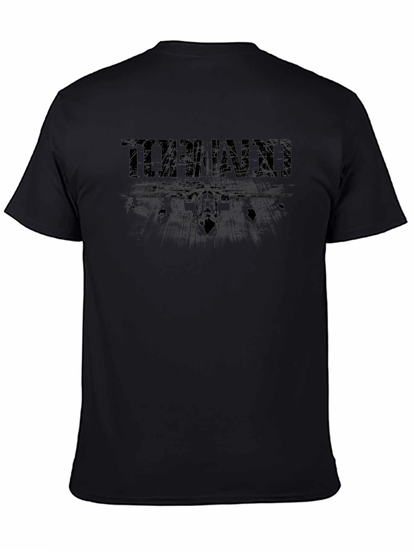 Tornado Jet Black T-Shirt - Military Aviation Apparel