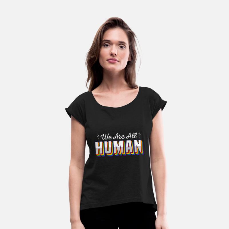 LGBT We Are All Human Equality Rainbow Gay Pride