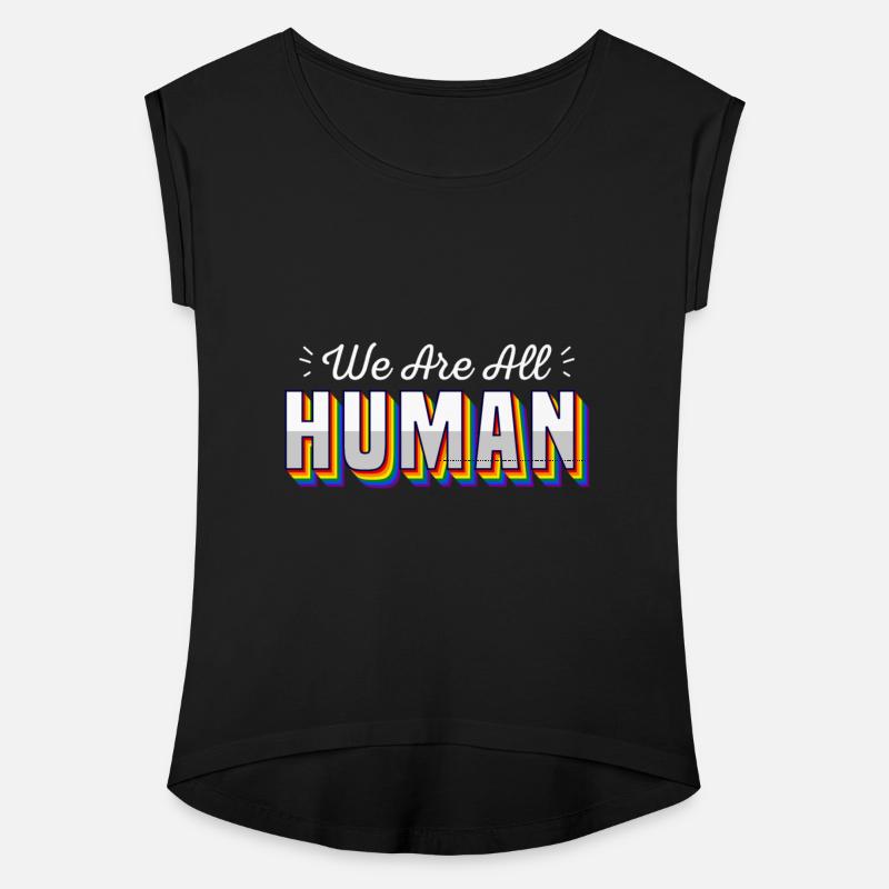 LGBT We Are All Human Equality Rainbow Gay Pride