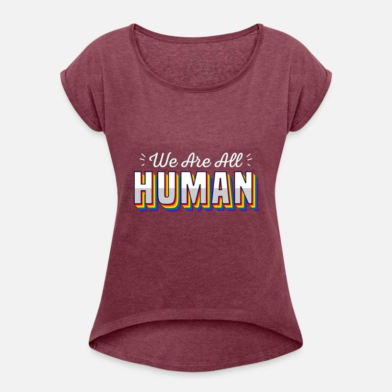 LGBT We Are All Human Equality Rainbow Gay Pride