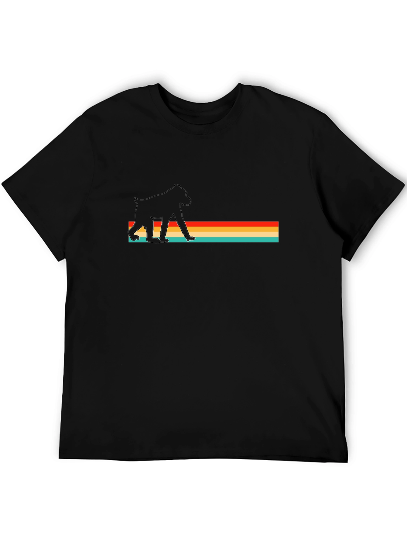 Retro Baboon Silhouette Tee