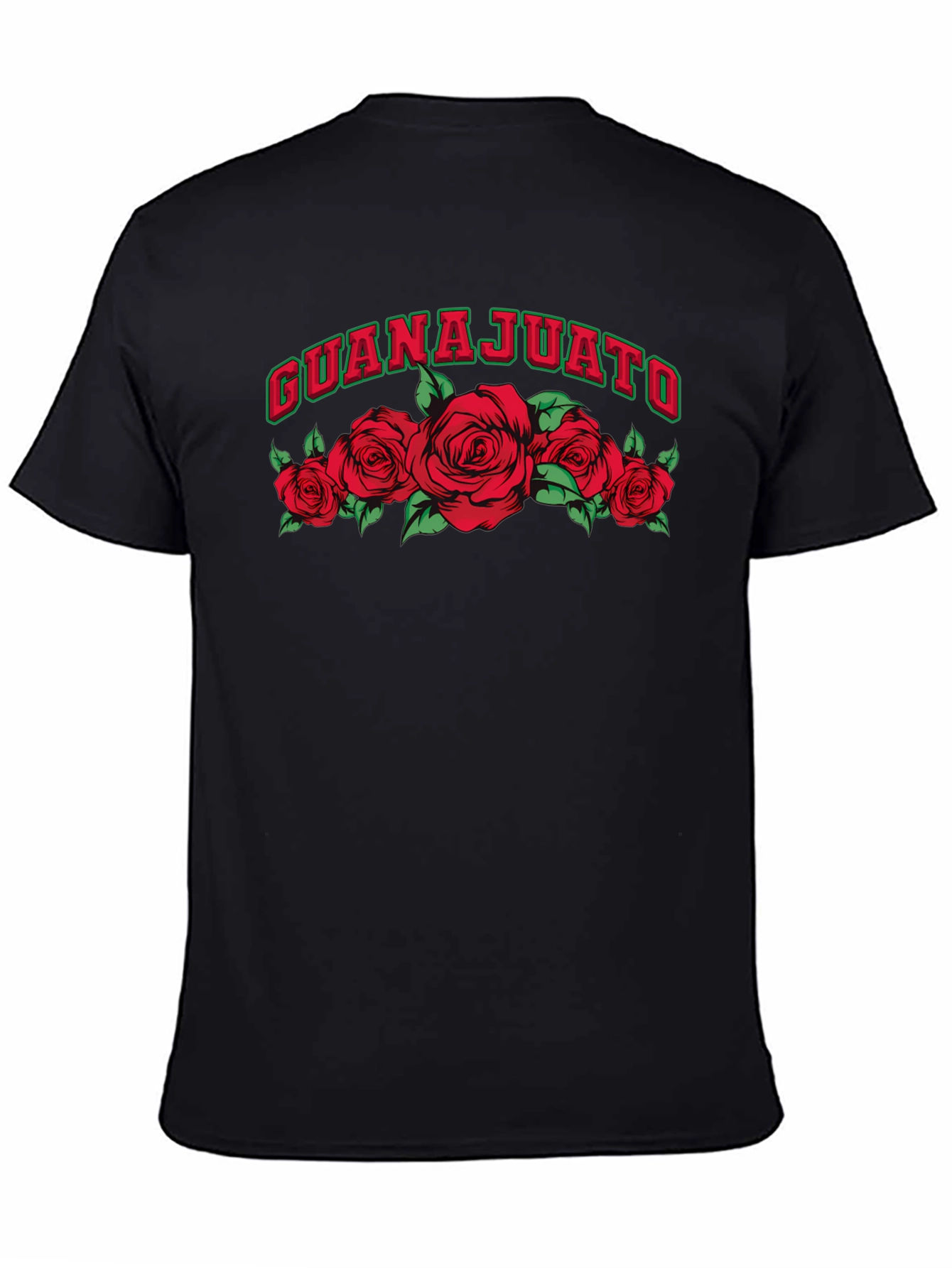 Guanajuato Roses Graphic Tee - Black