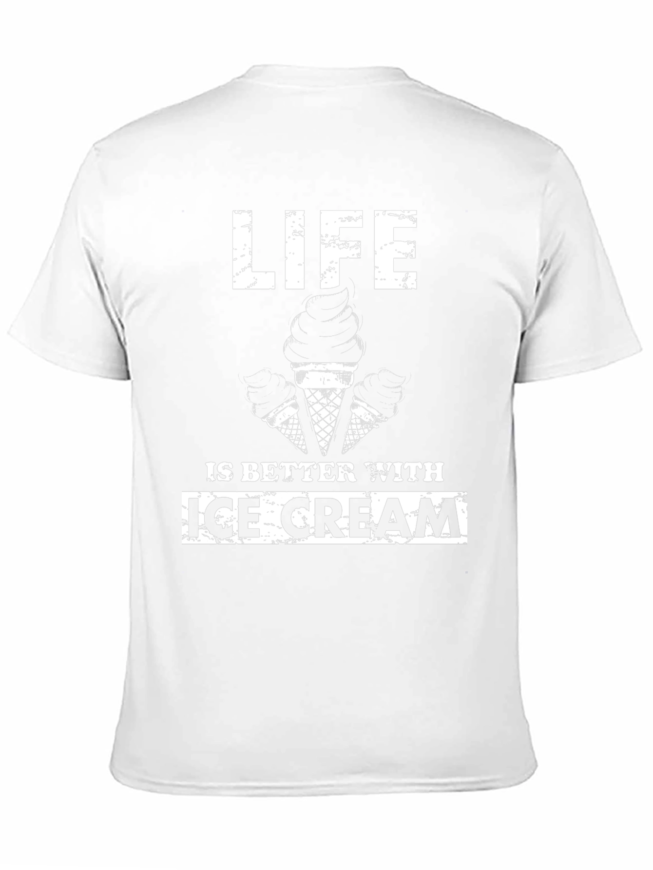 Life is Better With Ice Cream Graphic Tee