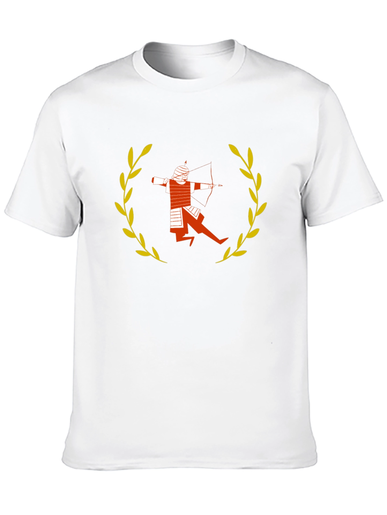 Archer Graphic Tee - Black Cotton Shirt