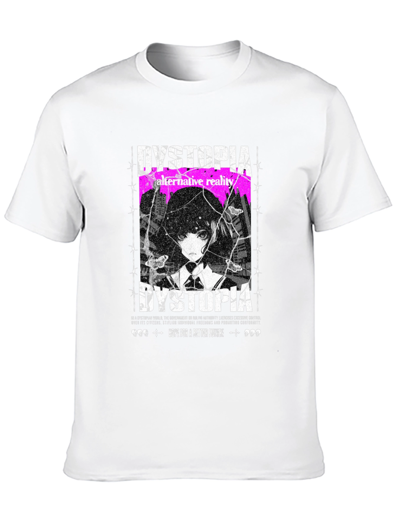 Dystopia Alternative Reality Graphic Tee