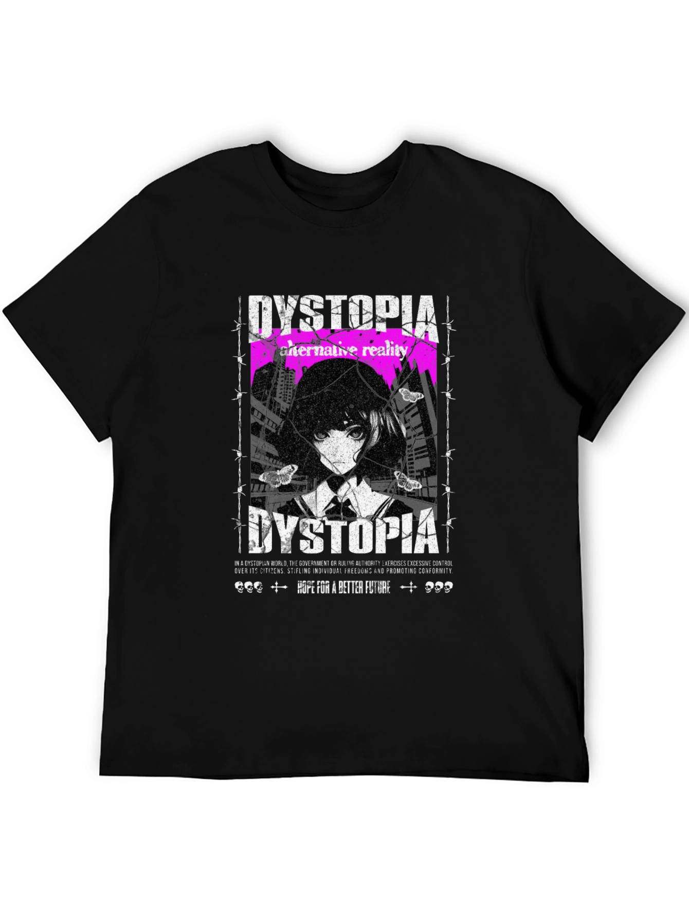 Dystopia Alternative Reality Graphic Tee