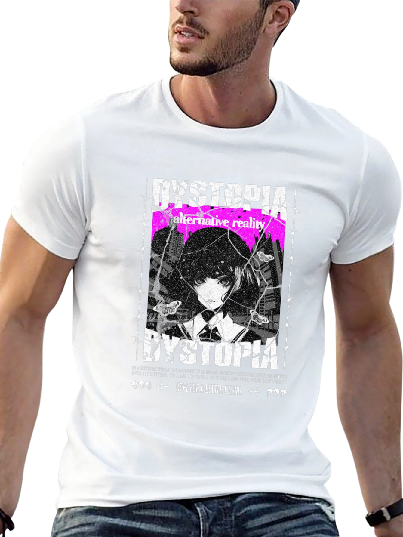 Dystopia Alternative Reality Graphic Tee