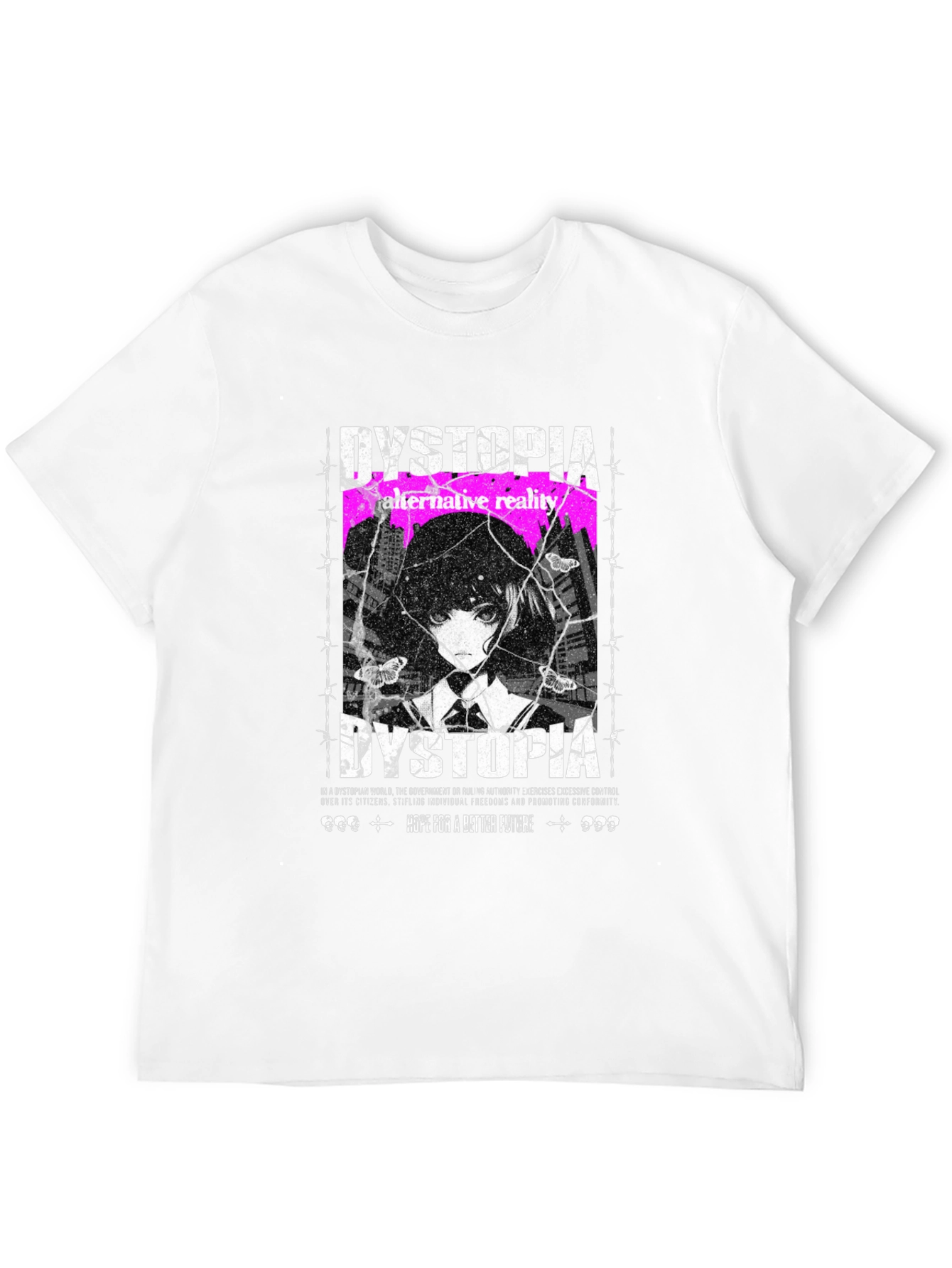 Dystopia Alternative Reality Graphic Tee