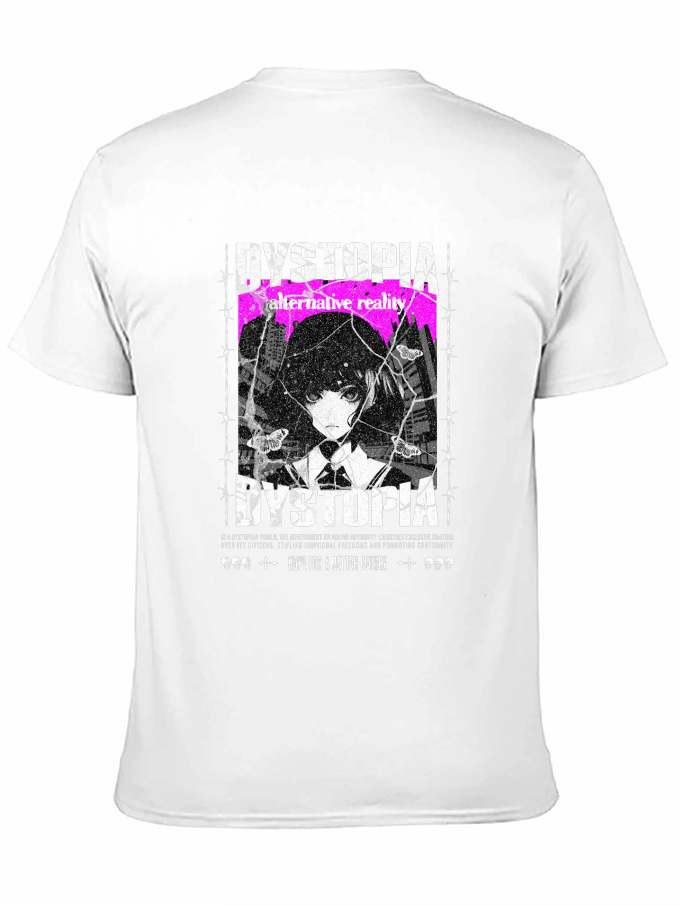 Dystopia Alternative Reality Graphic Tee