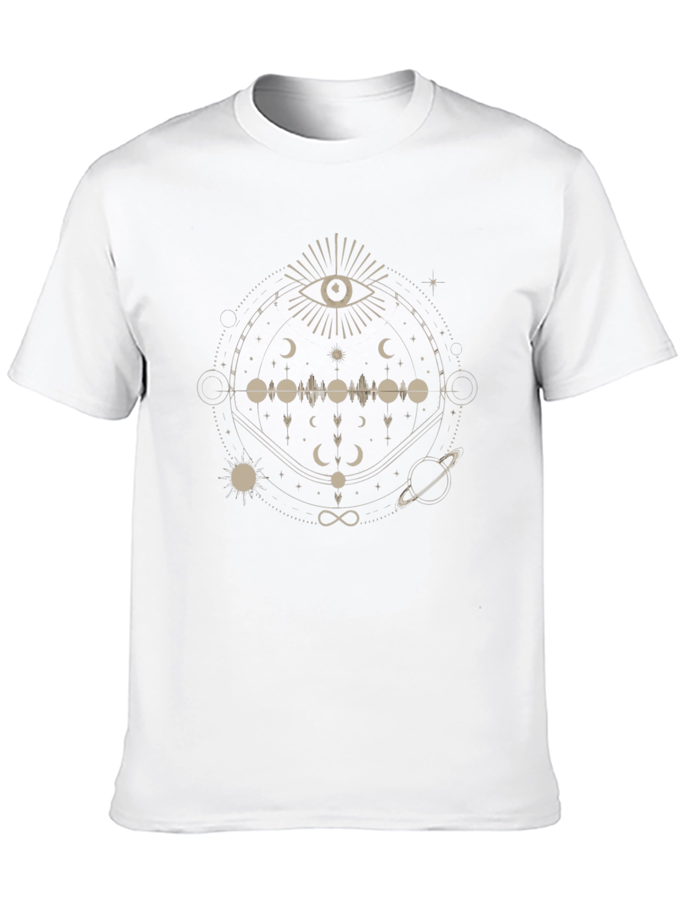 Mystic Eye Graphic Tee - Unisex Black T-Shirt