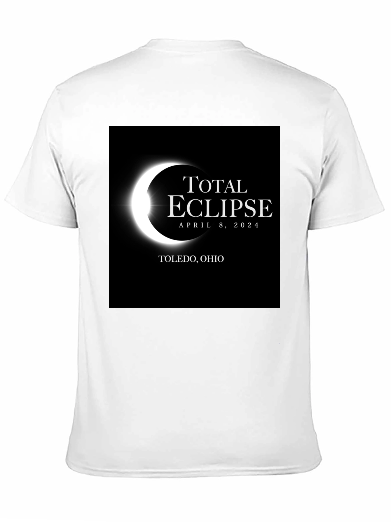Total Eclipse April 8 2024 Toledo Ohio T-Shirt