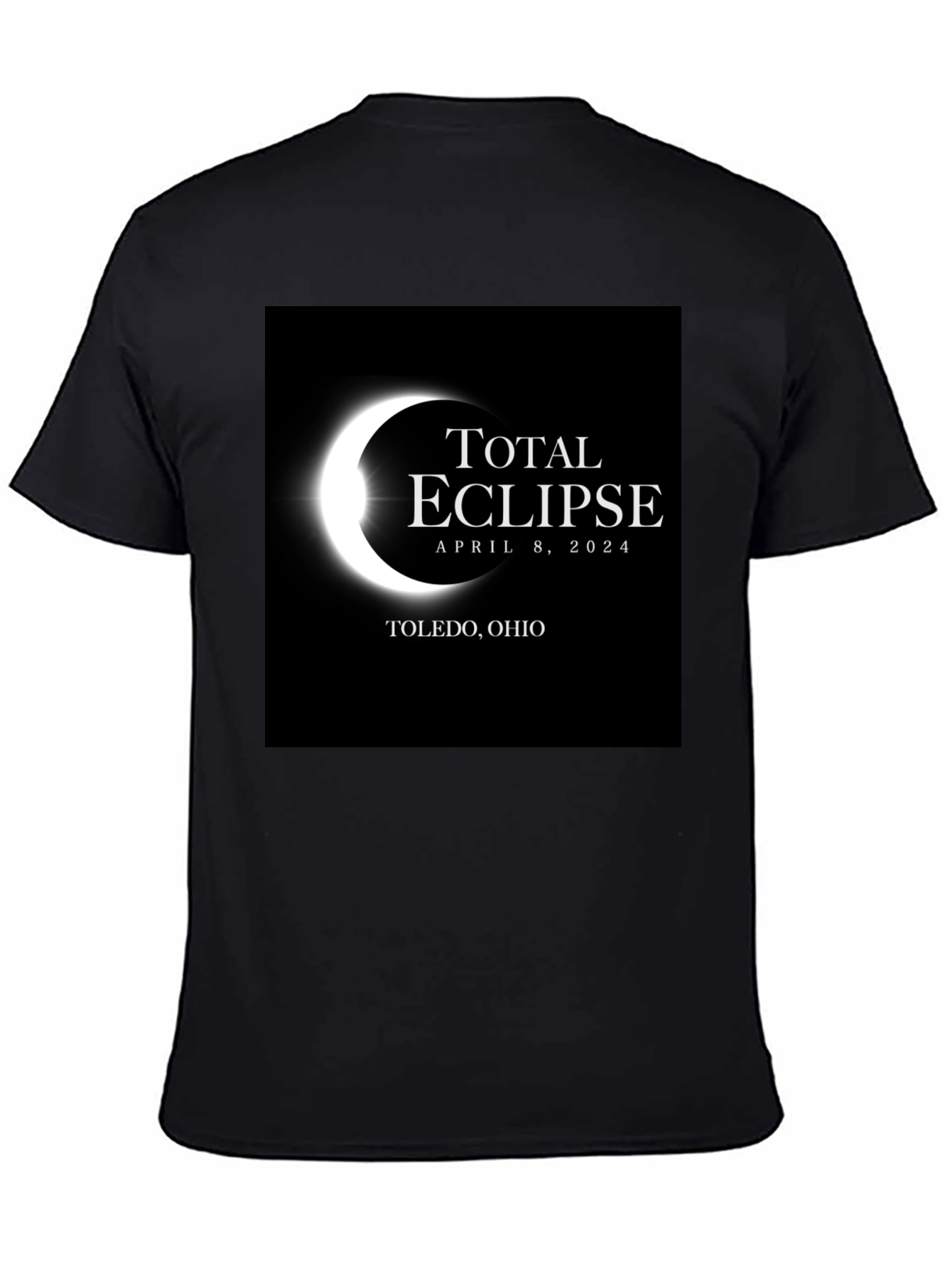 Total Eclipse April 8 2024 Toledo Ohio T-Shirt