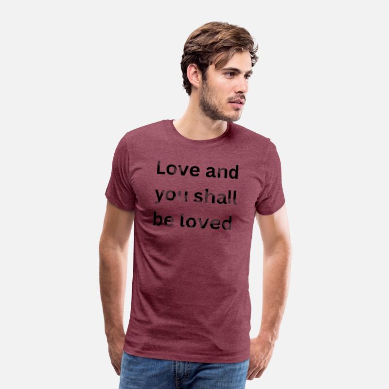 Love and you shall be loved