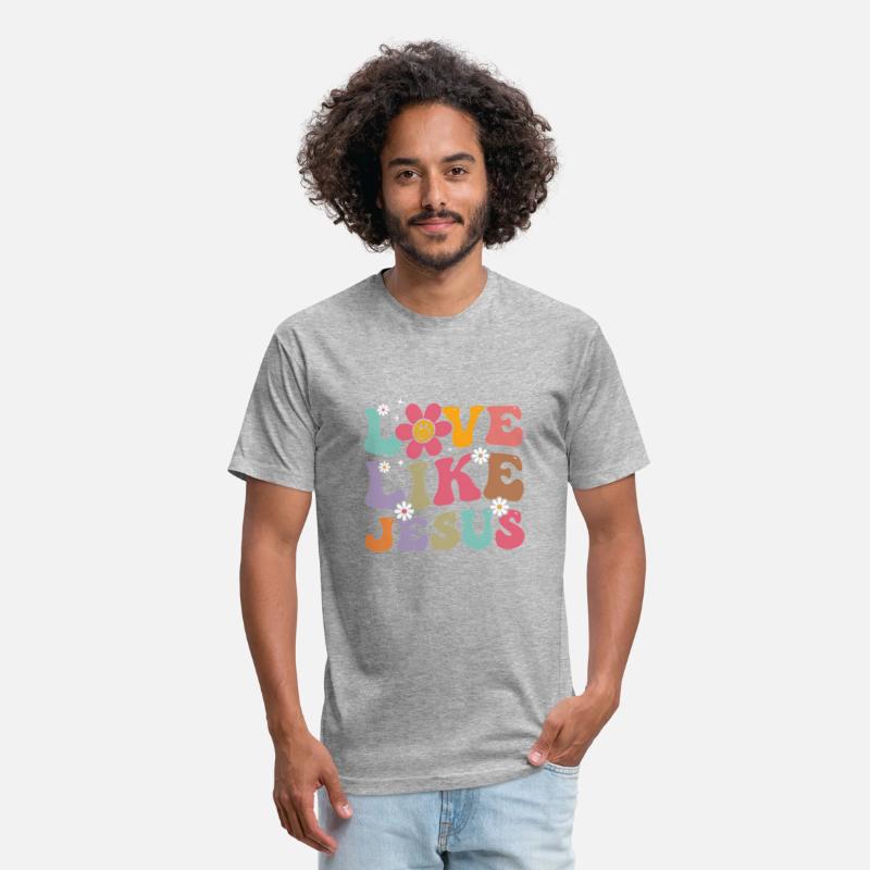 Love Like Jesus Religious God Christian Words On