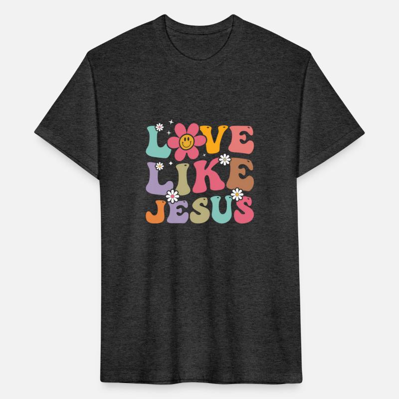 Love Like Jesus Religious God Christian Words On