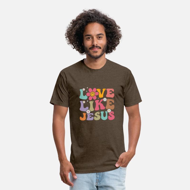 Love Like Jesus Religious God Christian Words On