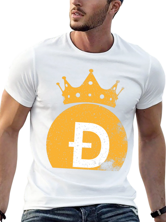 Doge King T-Shirt - Black Crypto Tee