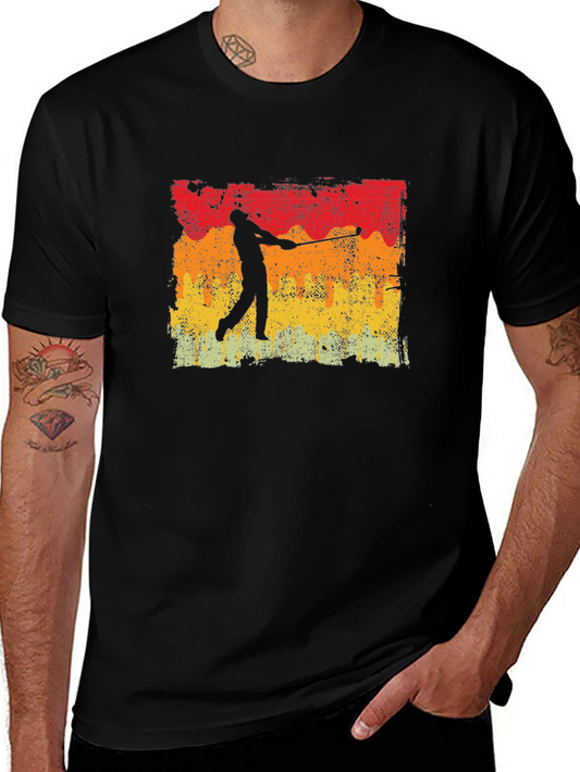 Retro Golfing T-Shirt - Vintage Golfer Tee