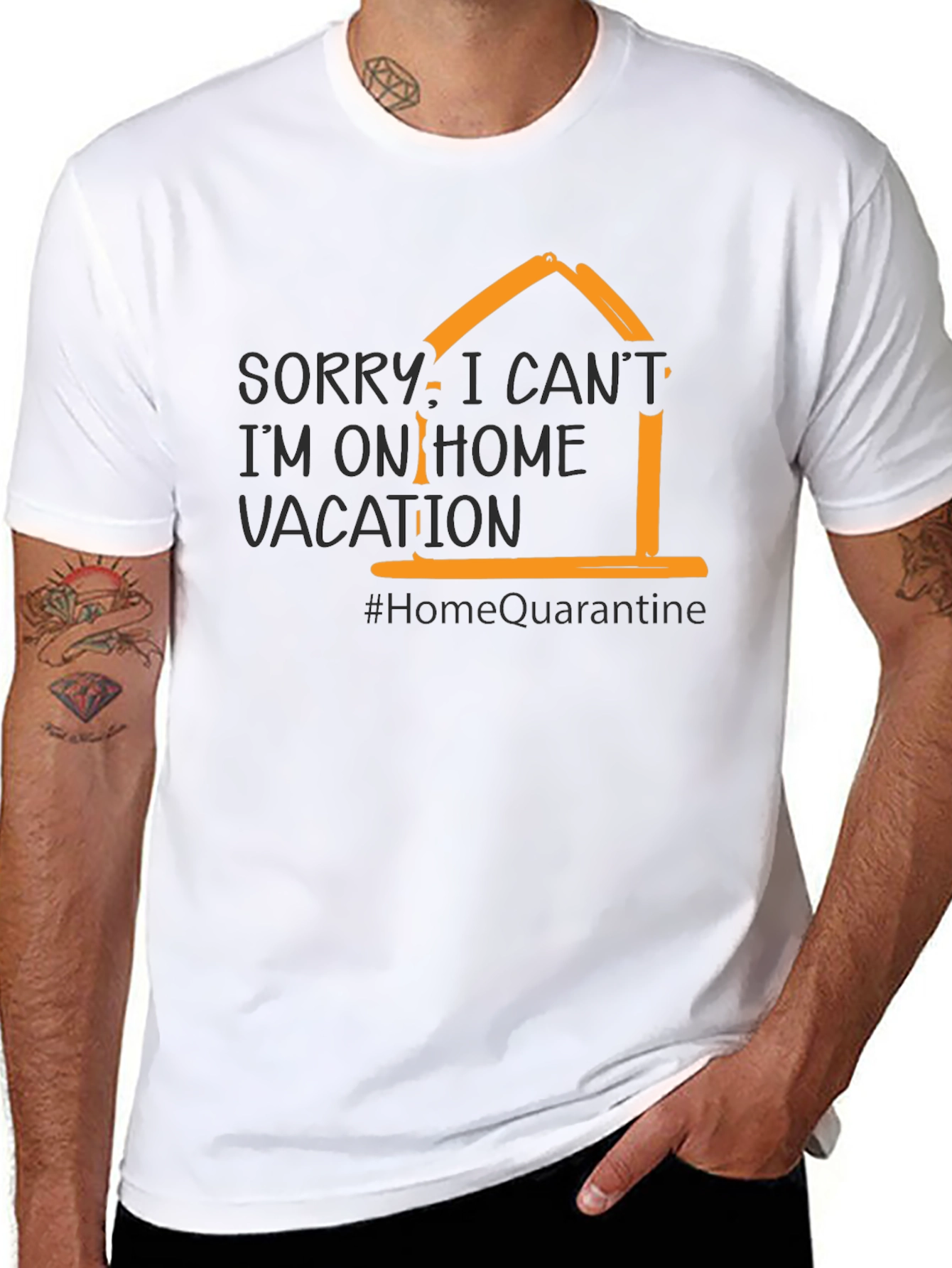 Home Vacation T-Shirt - Quarantine Humor