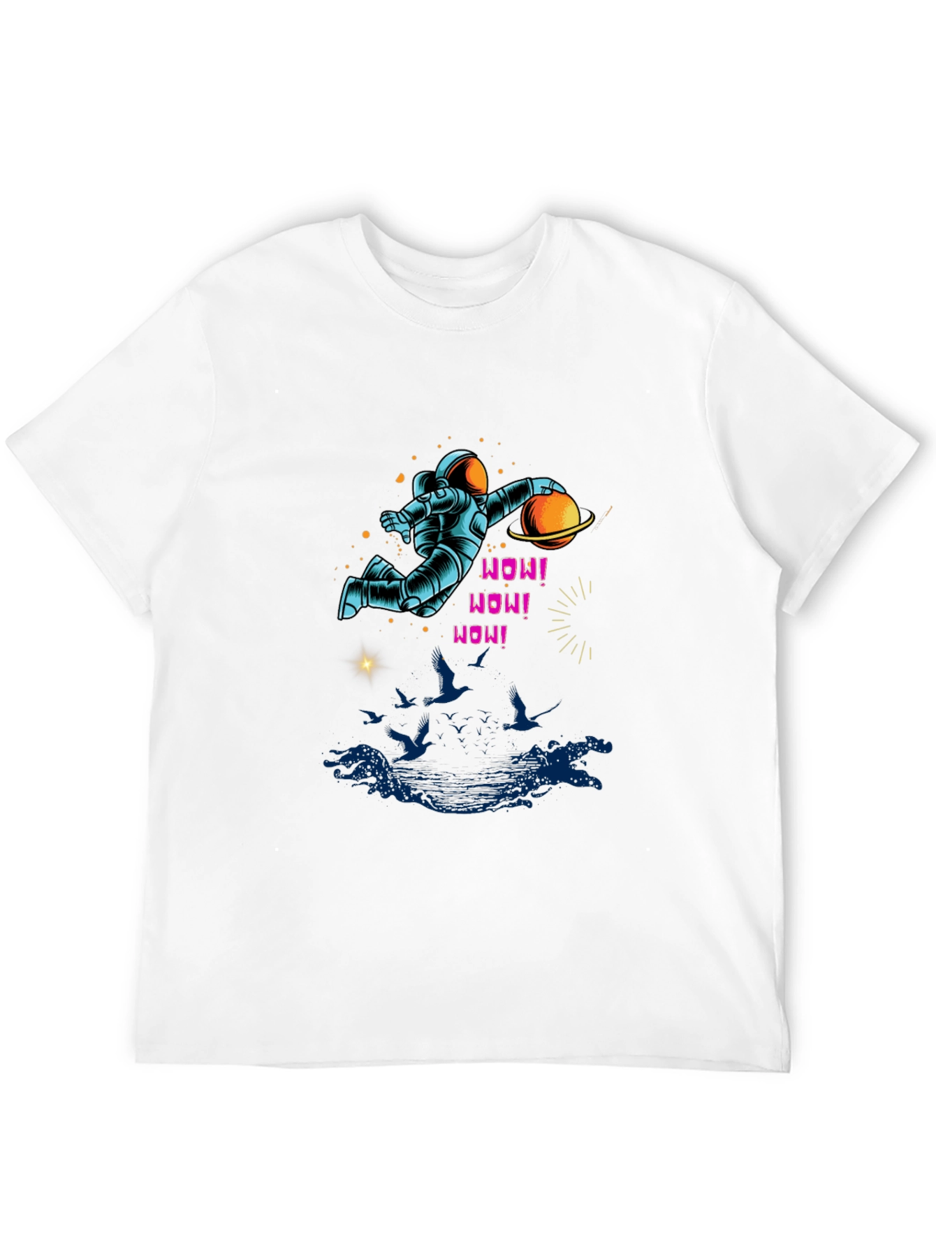 Astronaut Planet Graphic Tee
