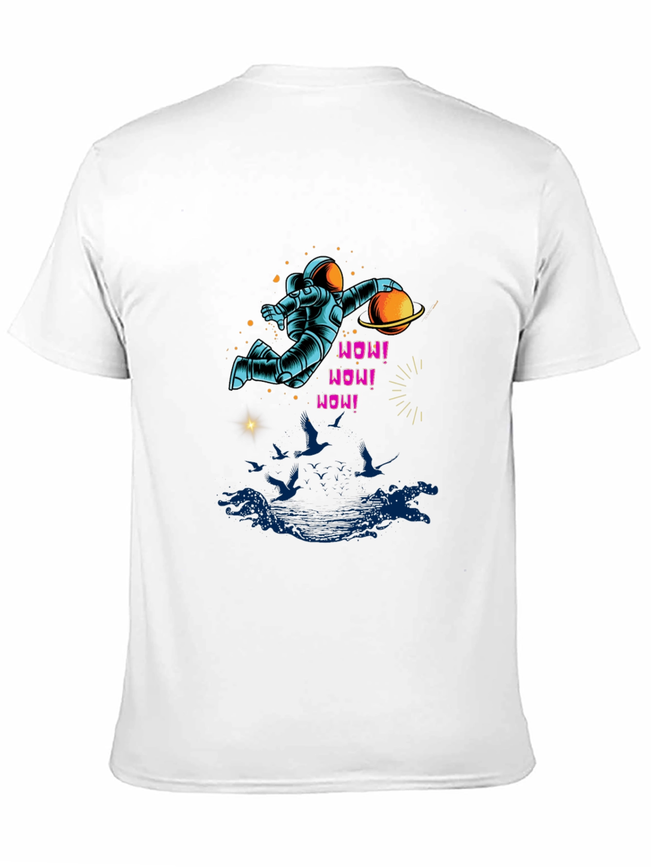 Astronaut Planet Graphic Tee