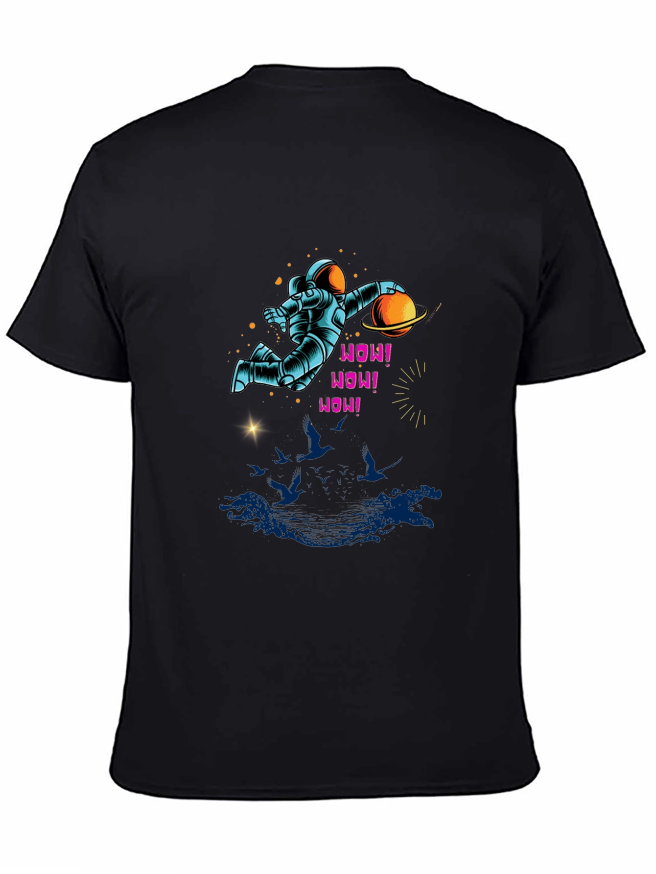 Astronaut Planet Graphic Tee