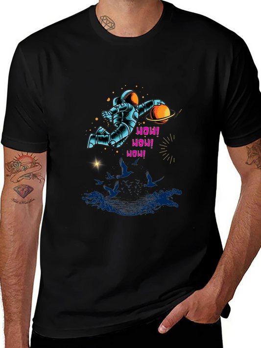 Astronaut Planet Graphic Tee