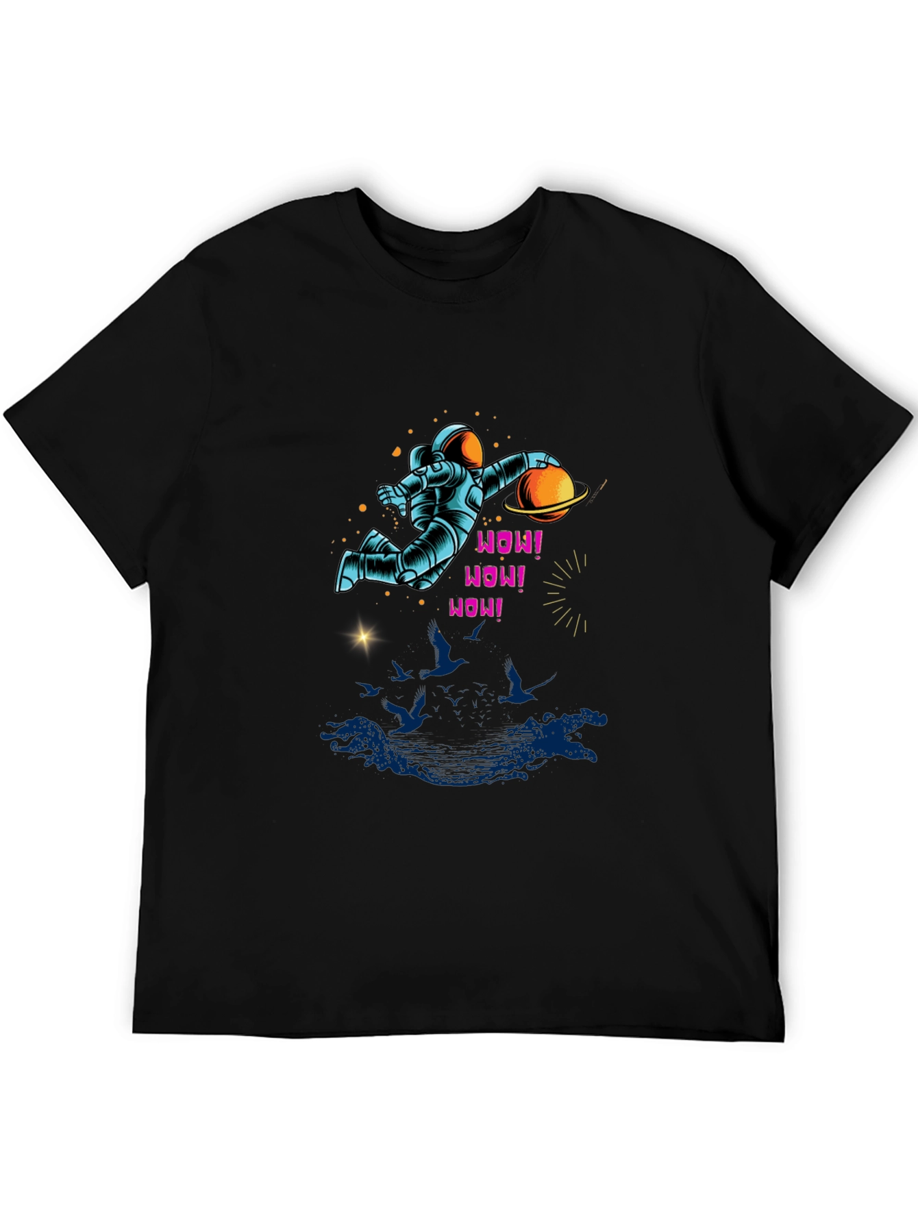 Astronaut Planet Graphic Tee