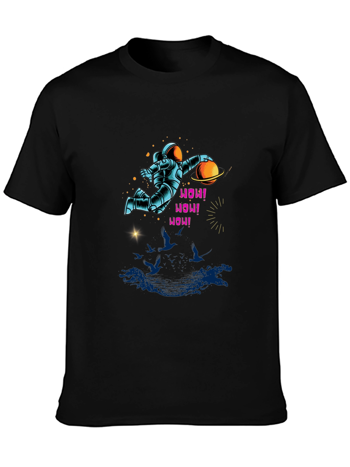 Astronaut Planet Graphic Tee