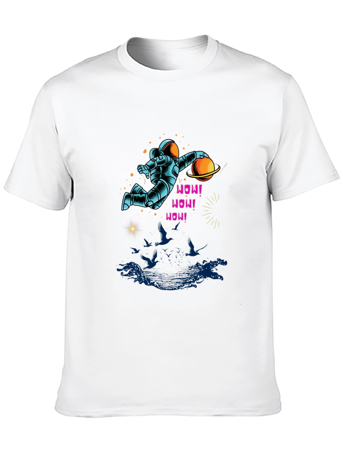 Astronaut Planet Graphic Tee